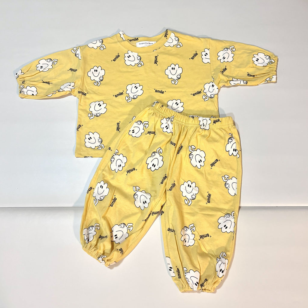 Smiley Face Cloud 2 piece Set