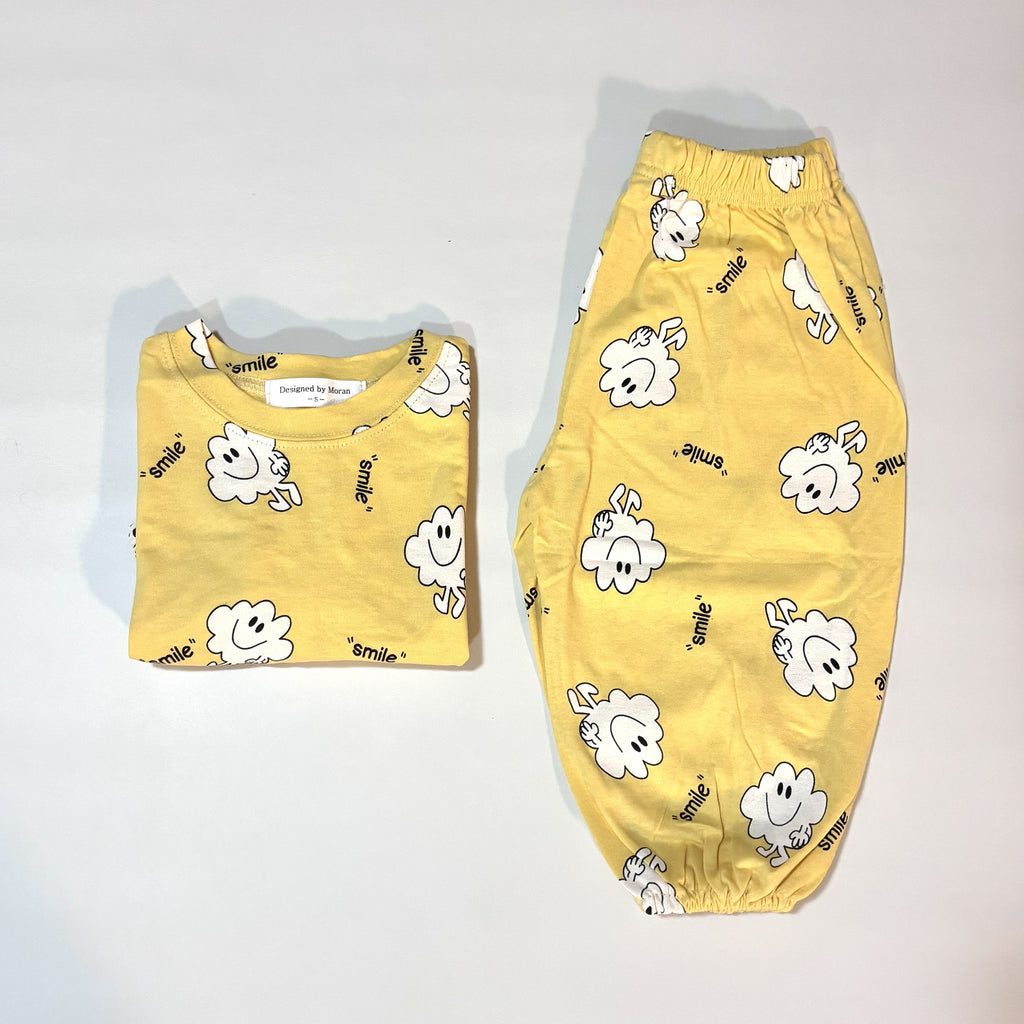 Smiley Face Cloud 2 piece Set