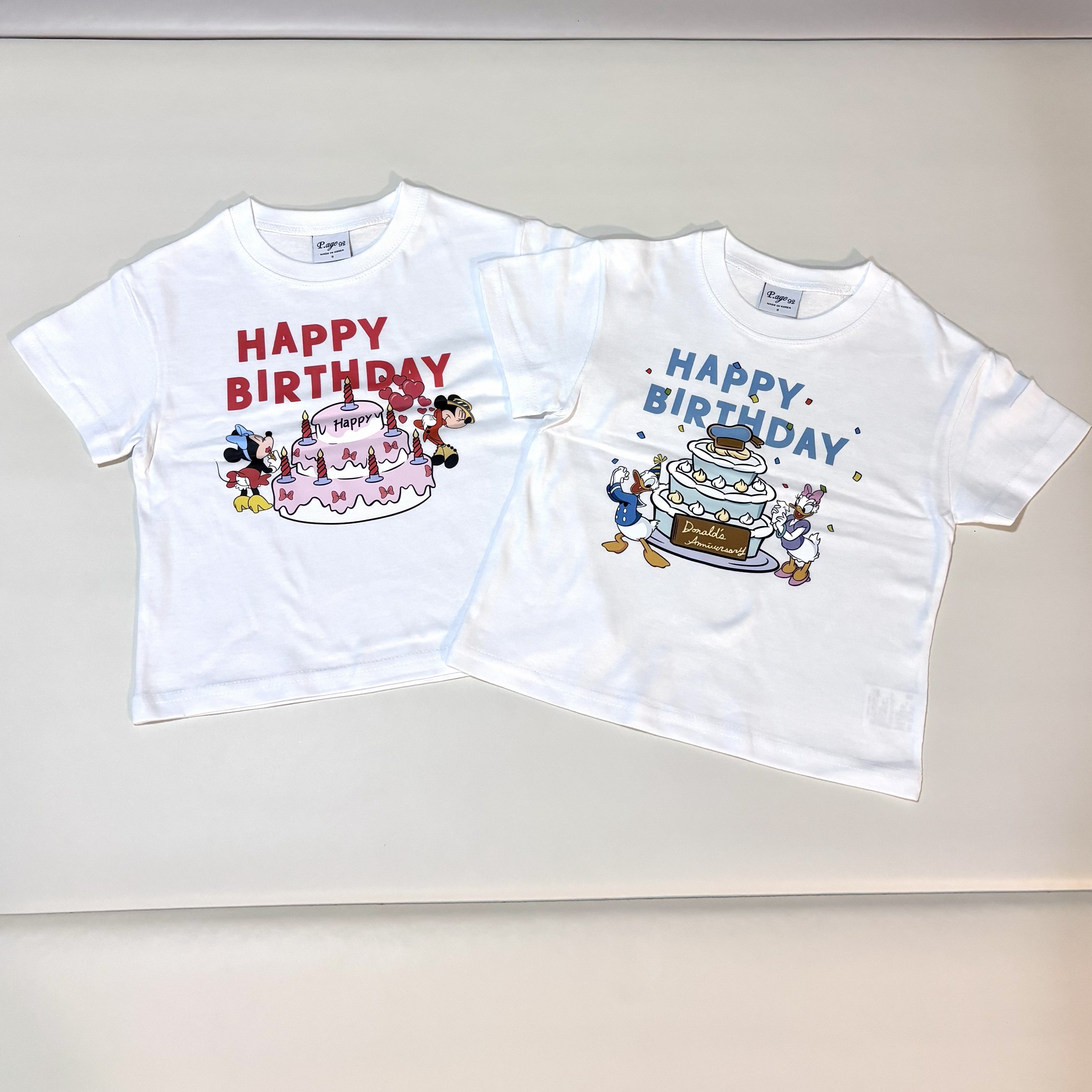 Family Print Tee Birthday Disney