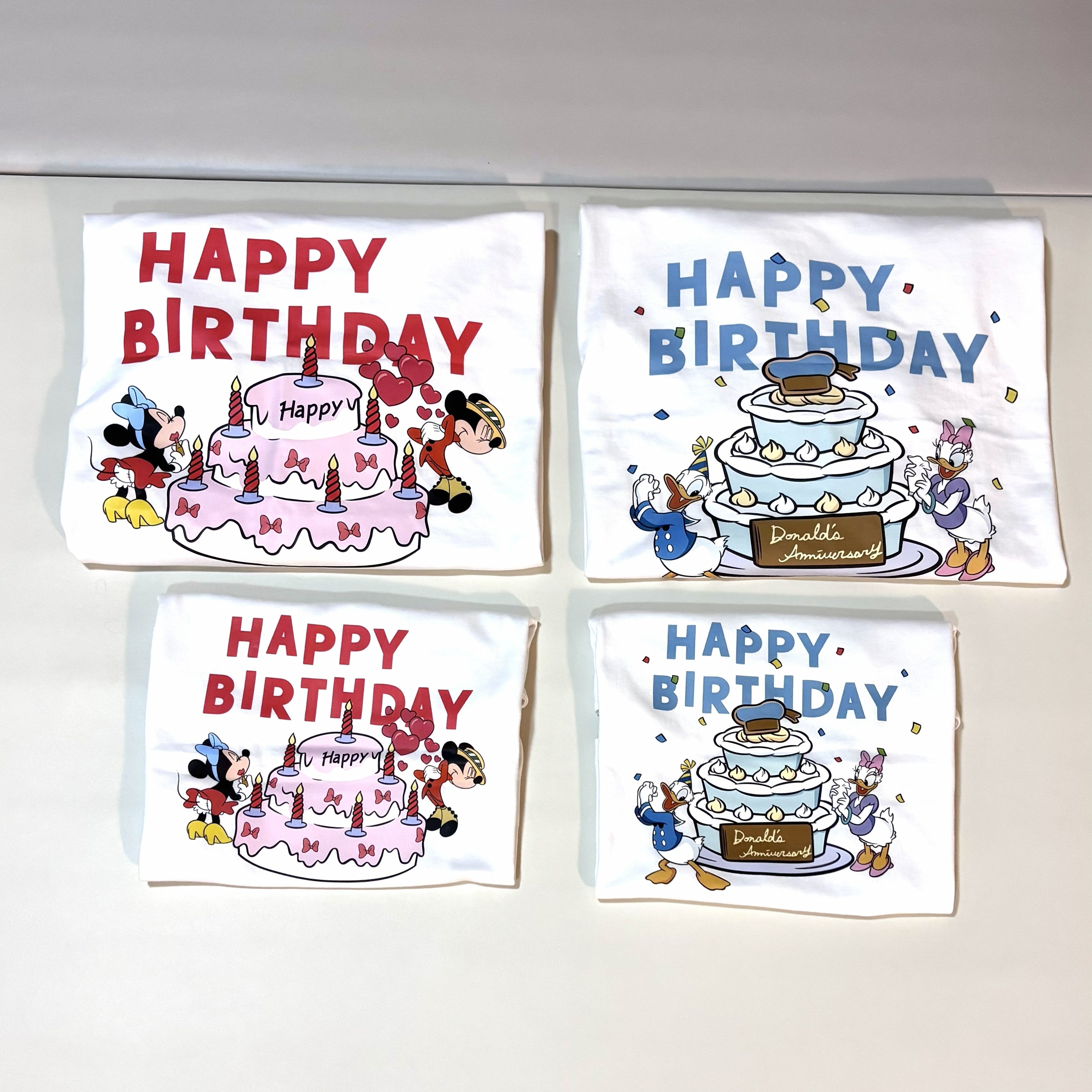 Family Print Tee Birthday Disney